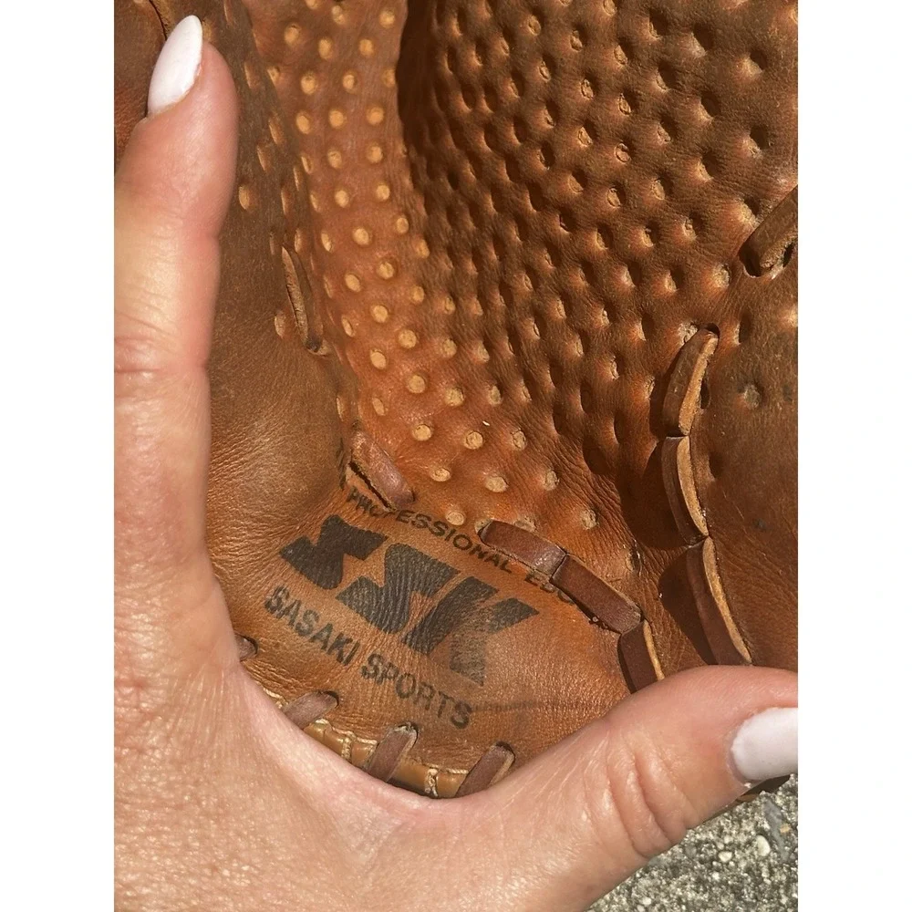 Vintage Sasaki Sport SSK Dimple DPG-340 Baseball Glove 9.5